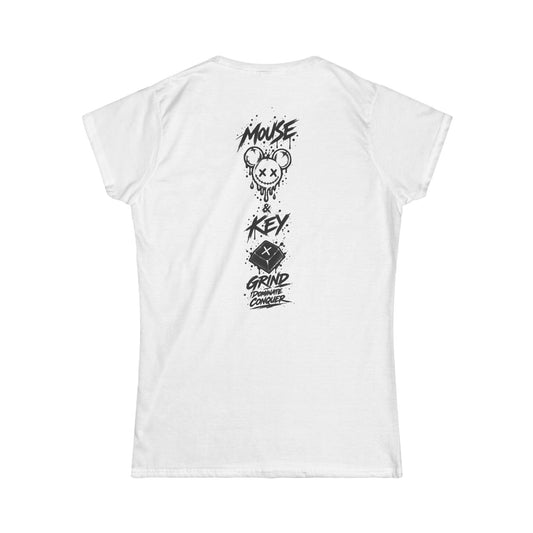 Smiley Mouse & Key - Women's Tee