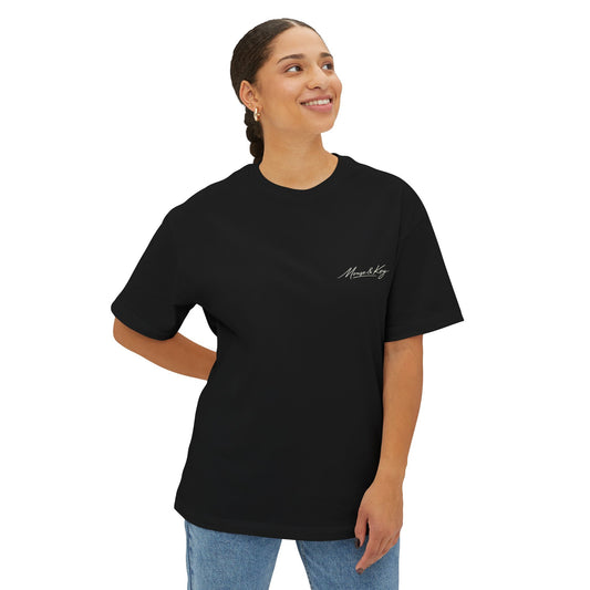 Front of black gaming mental health awareness shirt featuring “There Is No Respawning – So Stay In The Game” graphic from Mouse & Key