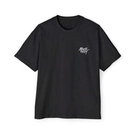 Smiley Mouse & Key - Oversized Tee