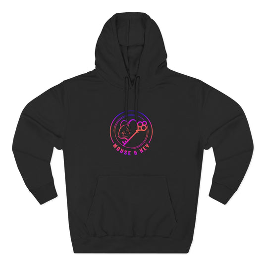 Purp Mouse & Key Emblem - Fleece Hoodie