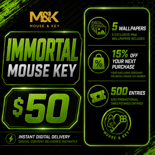 Immortal Mouse Key - Monthly Subscription until canceled