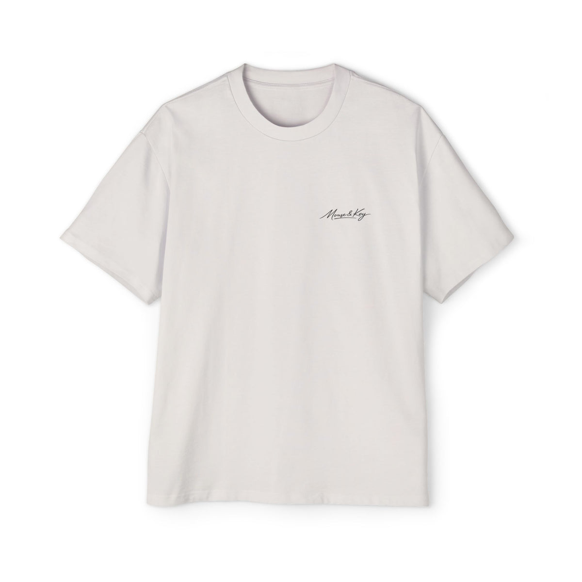 T-shirt oversize Mandala souris et clé