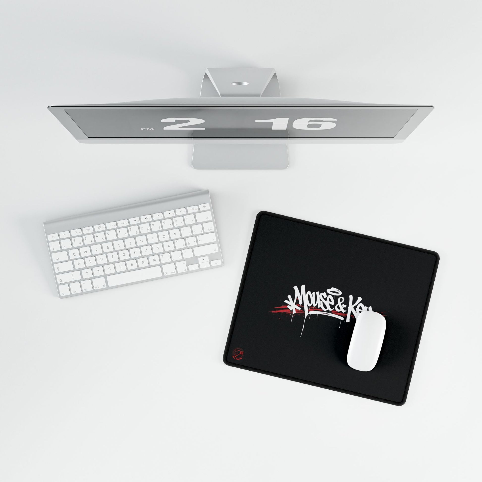Mouse & Key Graffiti Gaming Desk Mat