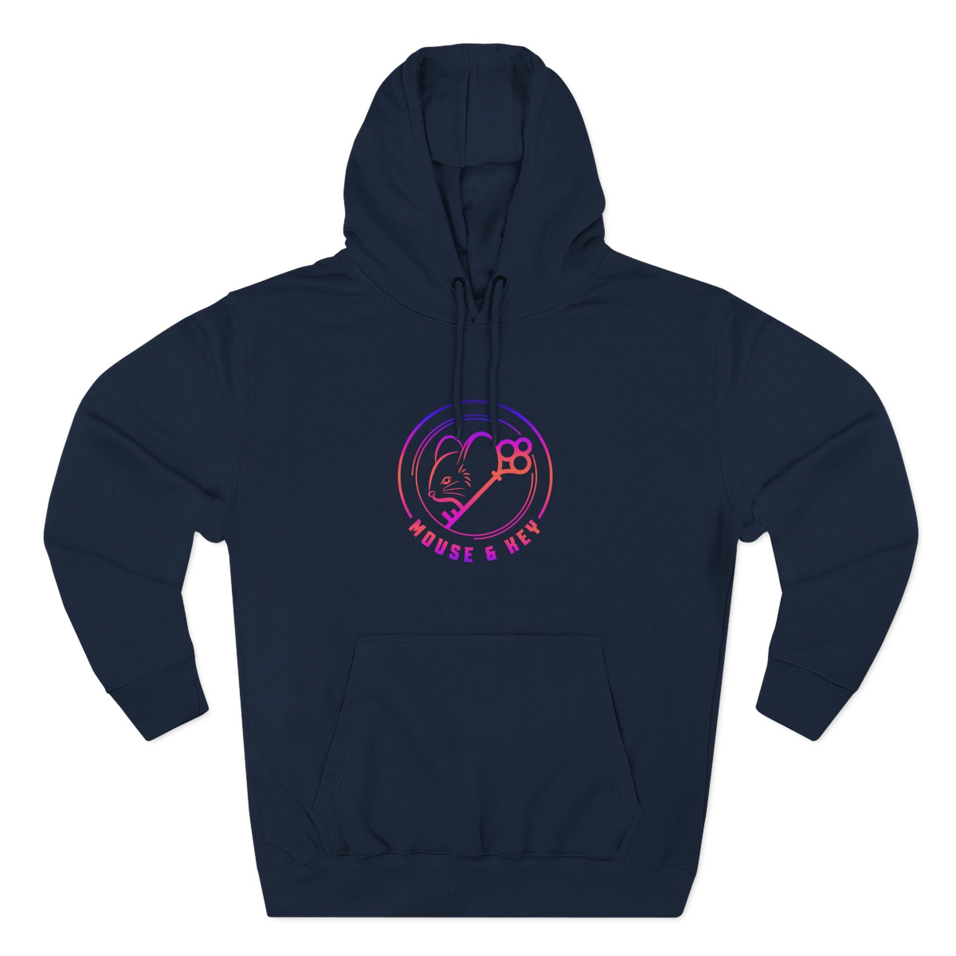Purp Mouse & Key Emblem - Fleece Hoodie