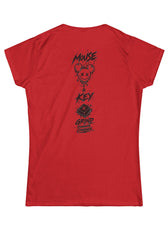 Smiley Mouse & Key - Women's Tee