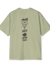 Smiley Mouse & Key - Oversized Tee