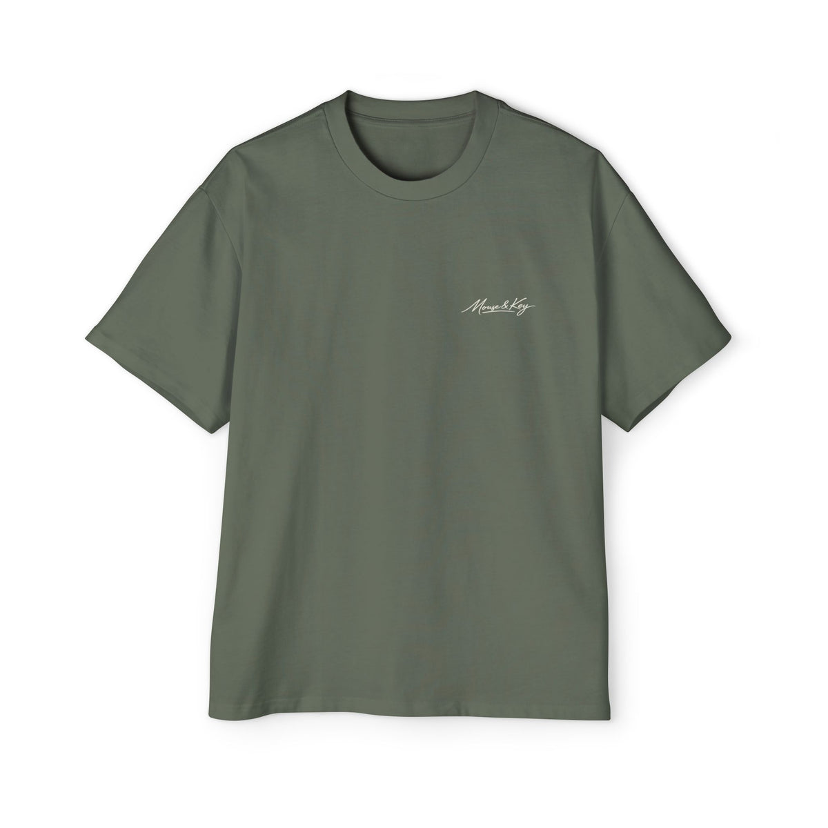 T-shirt oversize Mandala souris et clé