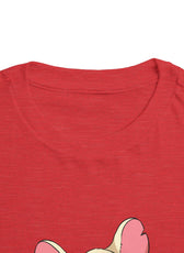 Toddler Tee — Cute Warrior Mouse Graphic Shirt