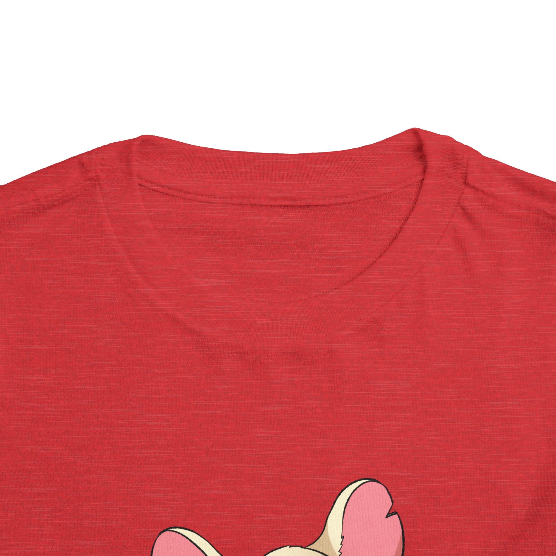 Toddler Tee — Cute Warrior Mouse Graphic Shirt
