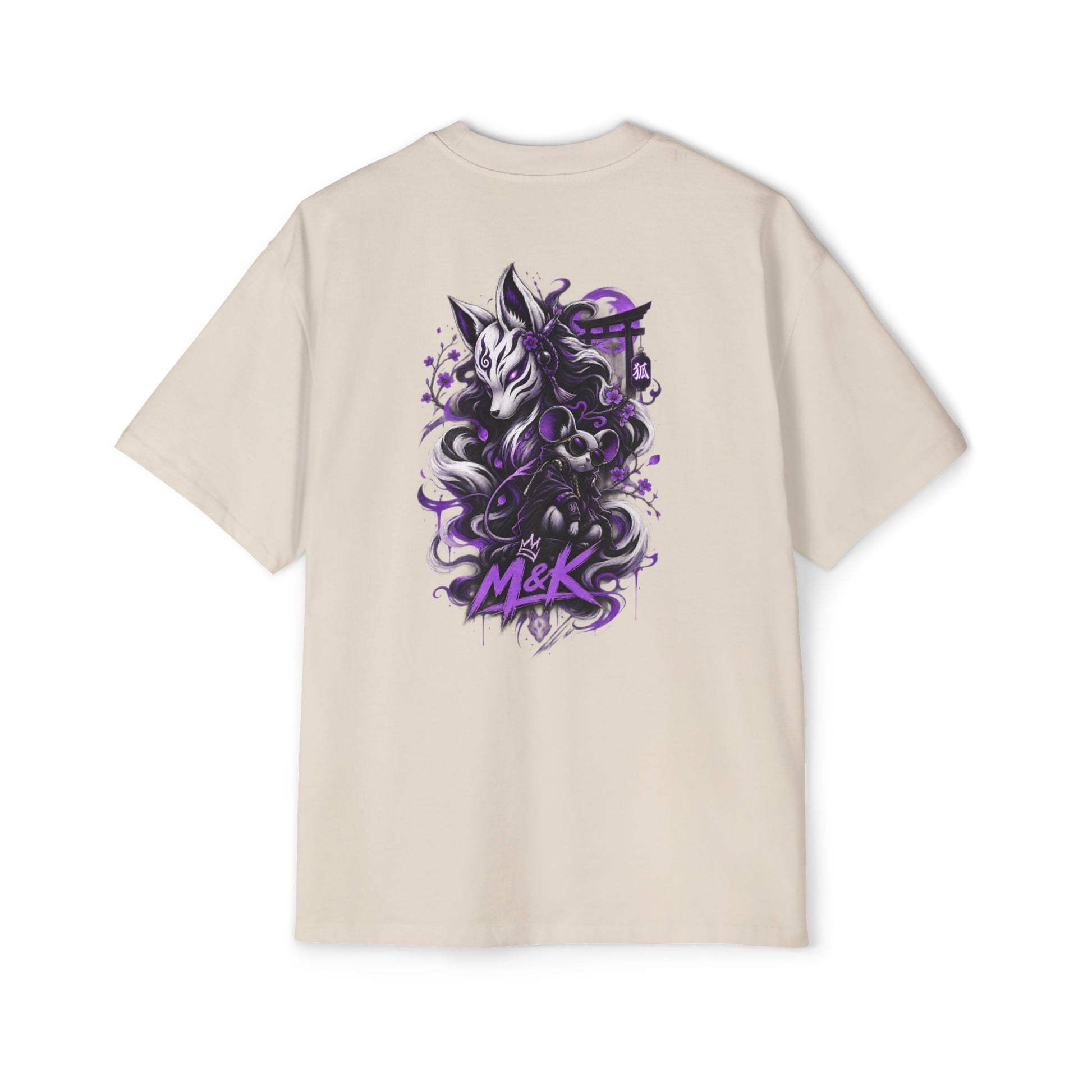 GK - Mouse & Kitsune - Oversized Tee