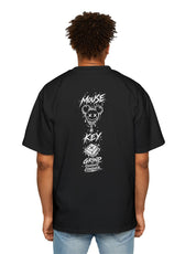 Smiley Mouse & Key - Oversized Tee