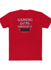 Gaming Got Me Through It – Mental Health Awareness T-Shirt