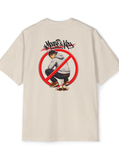 Mouse & Key No Tea Baggin' - Oversized Tee