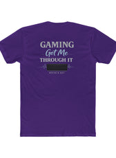 Gaming Got Me Through It – Mental Health Awareness T-Shirt