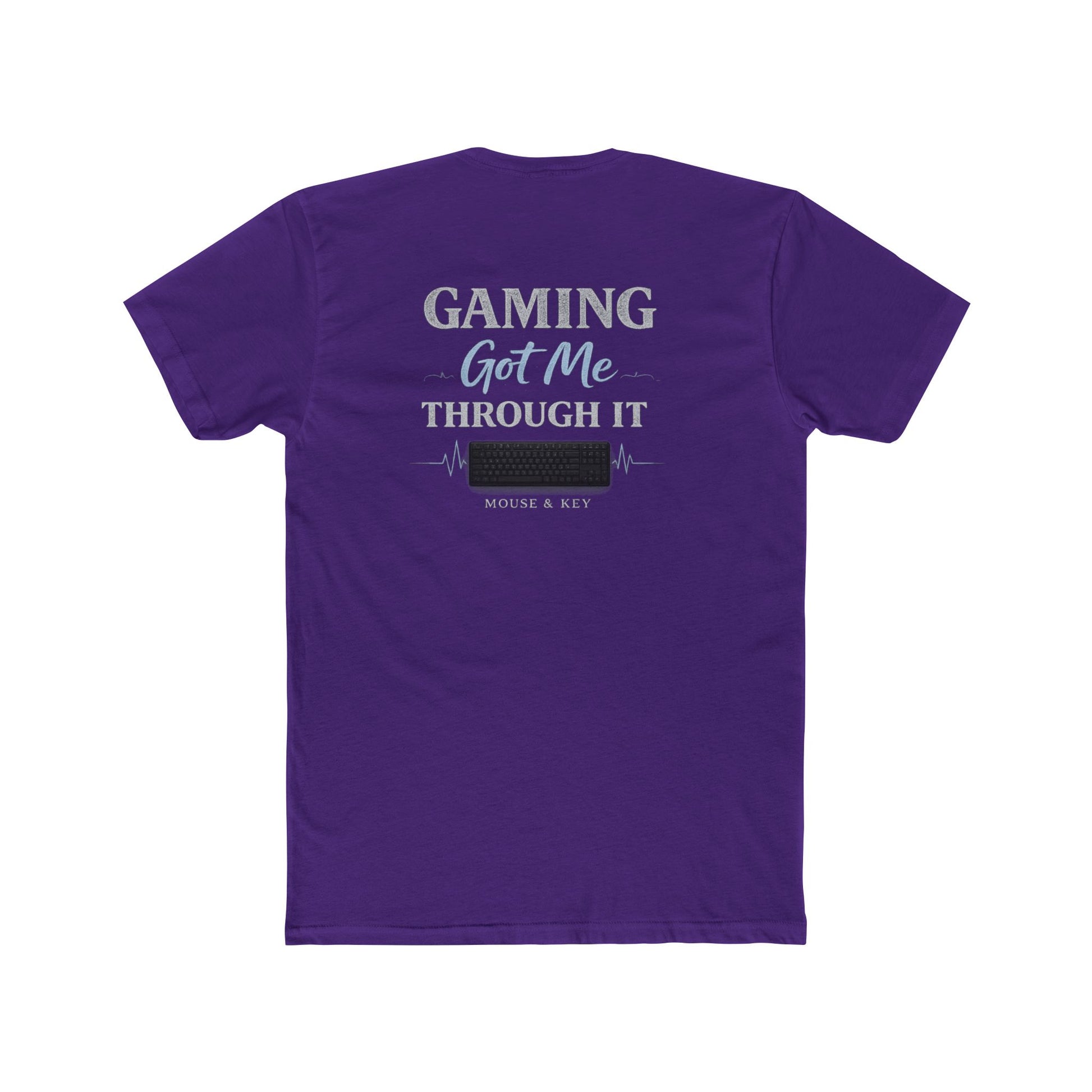 Gaming Got Me Through It – Mental Health Awareness T-Shirt