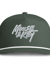 Casquette en corde brodée - Mouse & Key Daylight Stitch