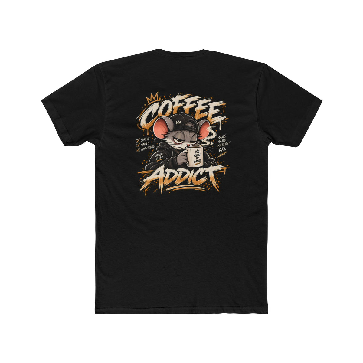 M&K Coffee Addict- Gaming Tee