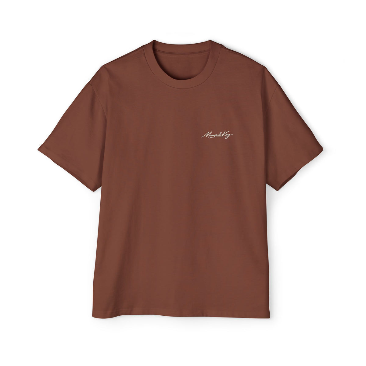 T-shirt oversize Mandala souris et clé