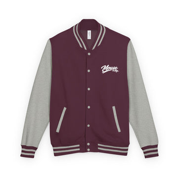 Burgundy/Heather Grey