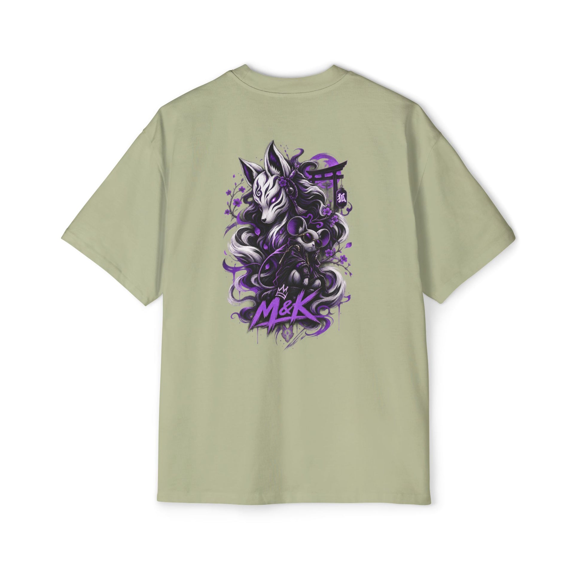 GK - Mouse & Kitsune - Oversized Tee