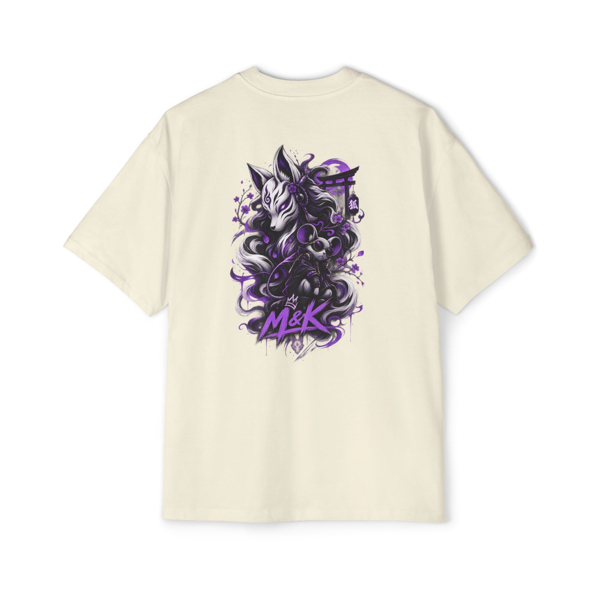 GK - Mouse & Kitsune - Oversized Tee