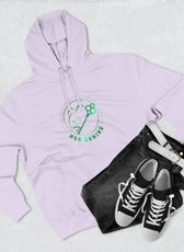 Green M & K Gaming Emblem - Fleece Hoodie