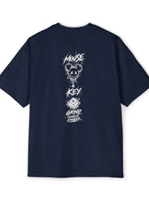 Smiley Mouse & Key - Oversized Tee