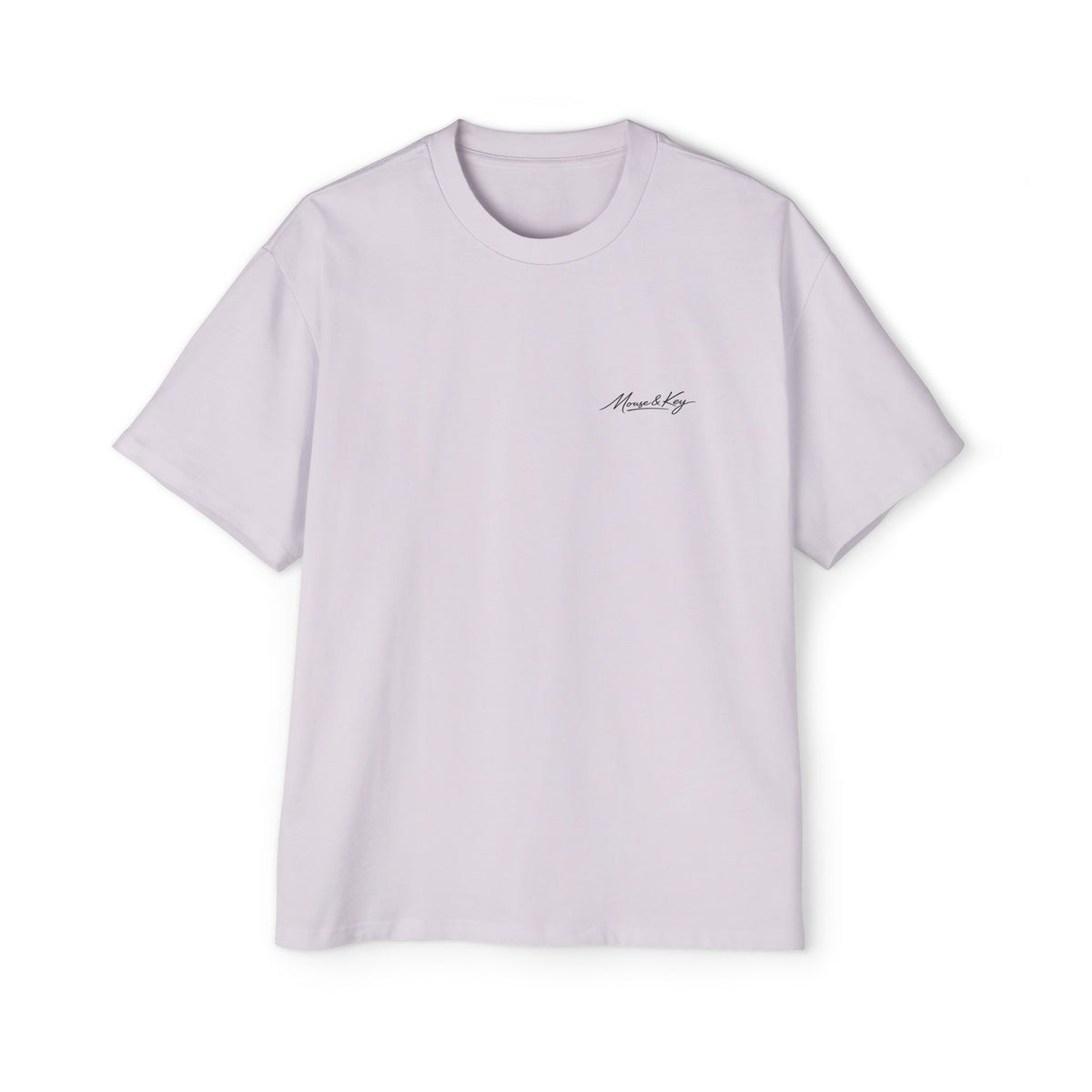T-shirt oversize Mandala souris et clé