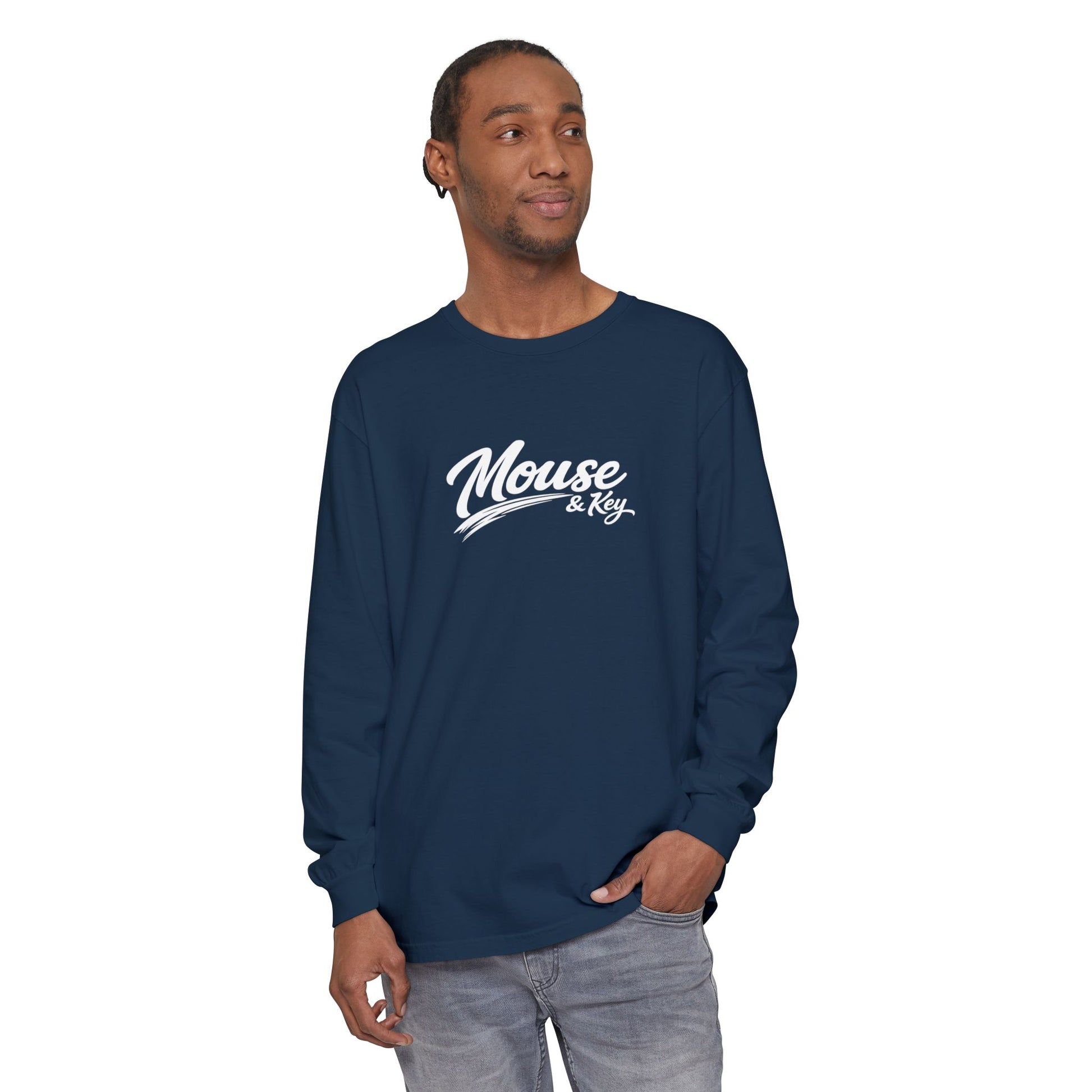 Mouse & Key Script Long Sleeve