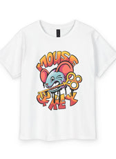 T-shirt enfant — « Souris et clé grises »