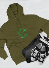 Green M & K Gaming Emblem - Fleece Hoodie