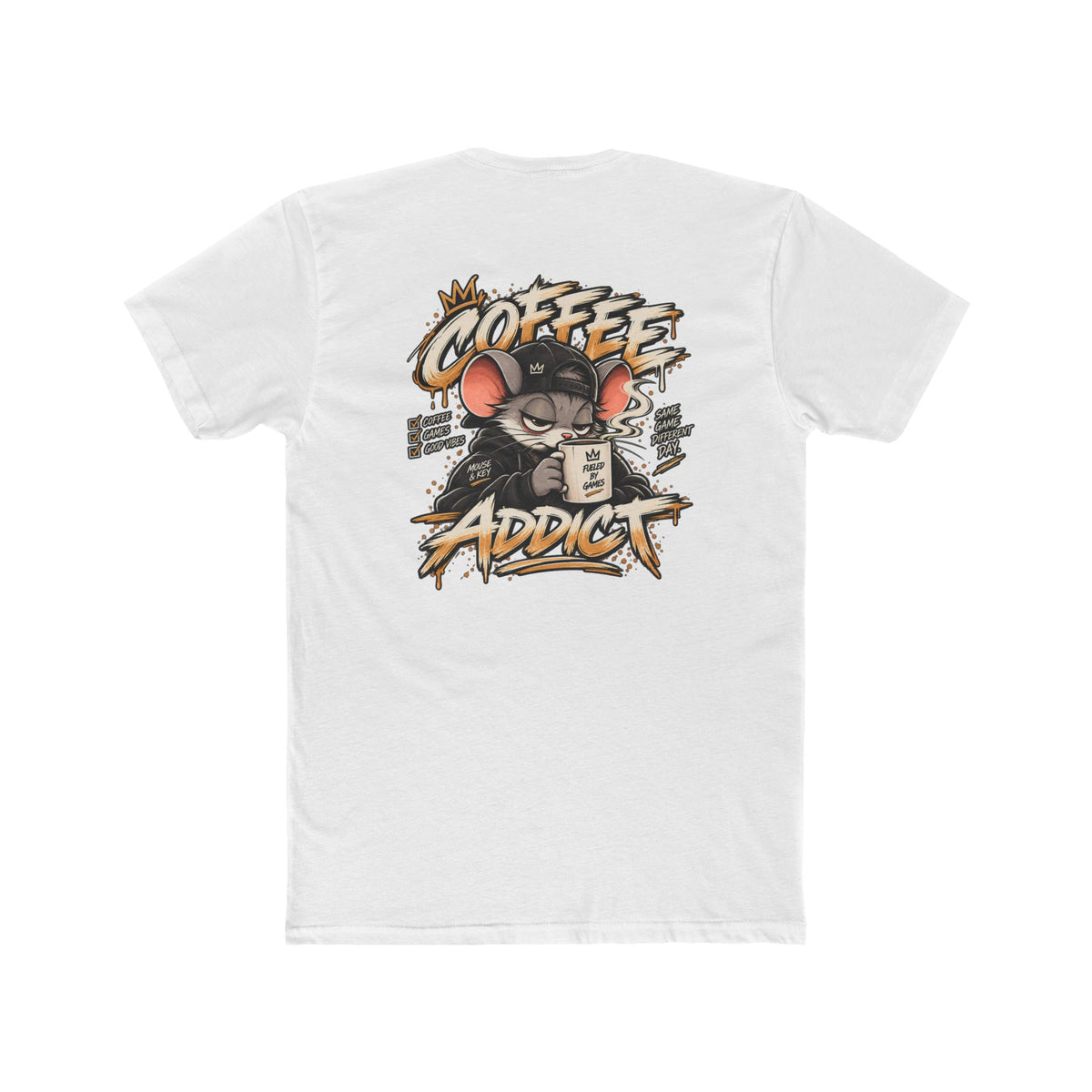 M&K Coffee Addict- Gaming Tee