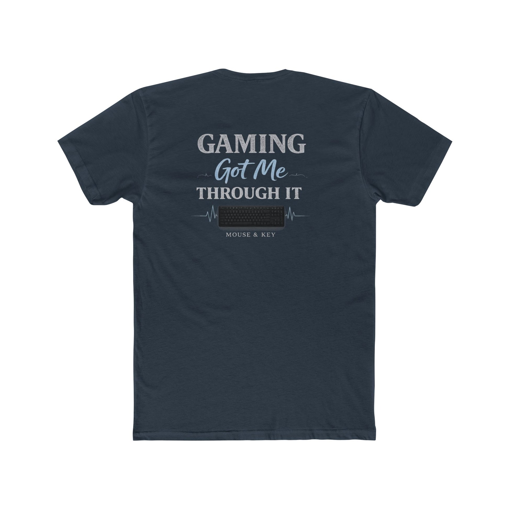 Gaming Got Me Through It – Mental Health Awareness T-Shirt
