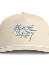 Casquette en corde brodée - Mouse & Key Daylight Stitch