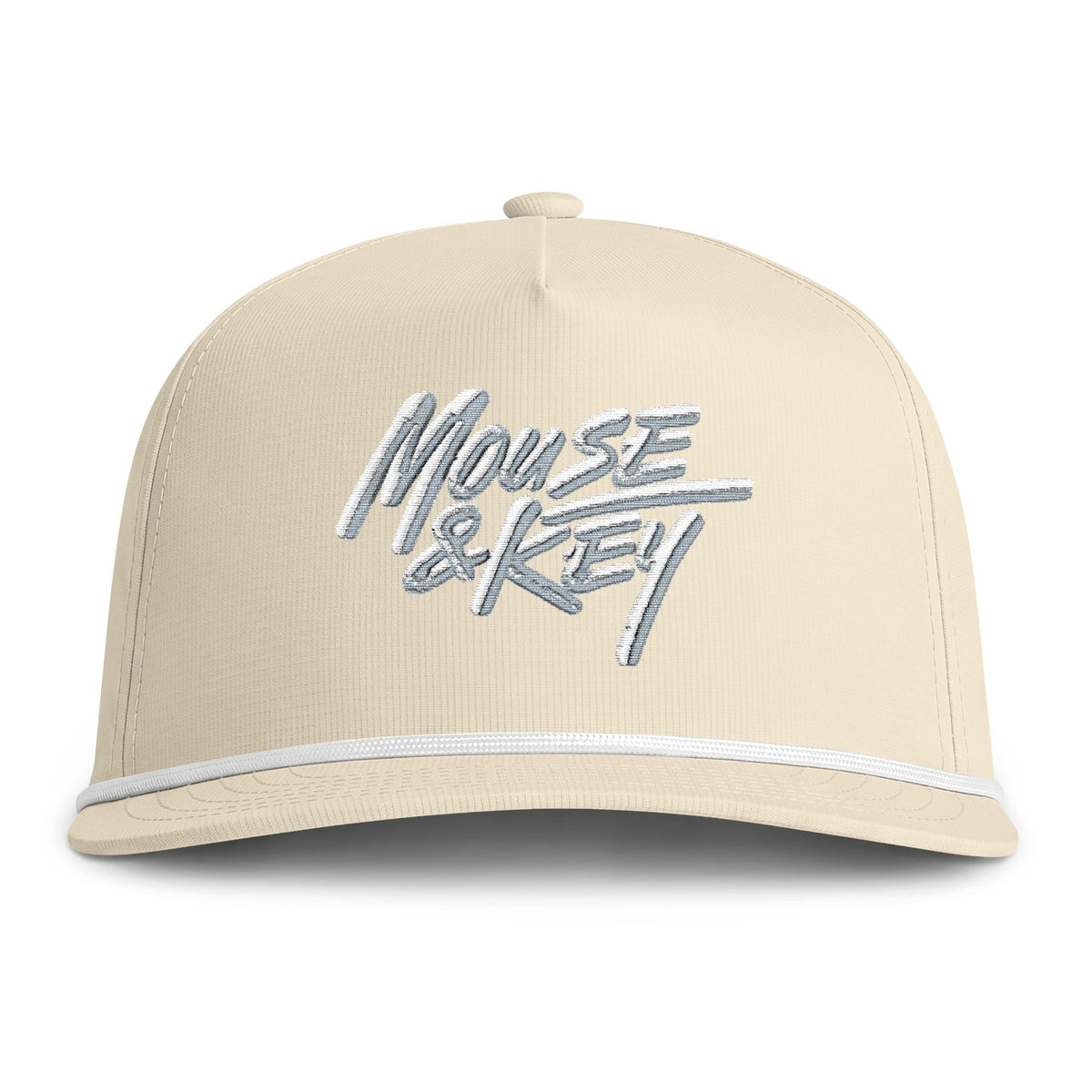 Casquette en corde brodée - Mouse & Key Daylight Stitch