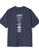 Smiley Mouse & Key - Oversized Tee
