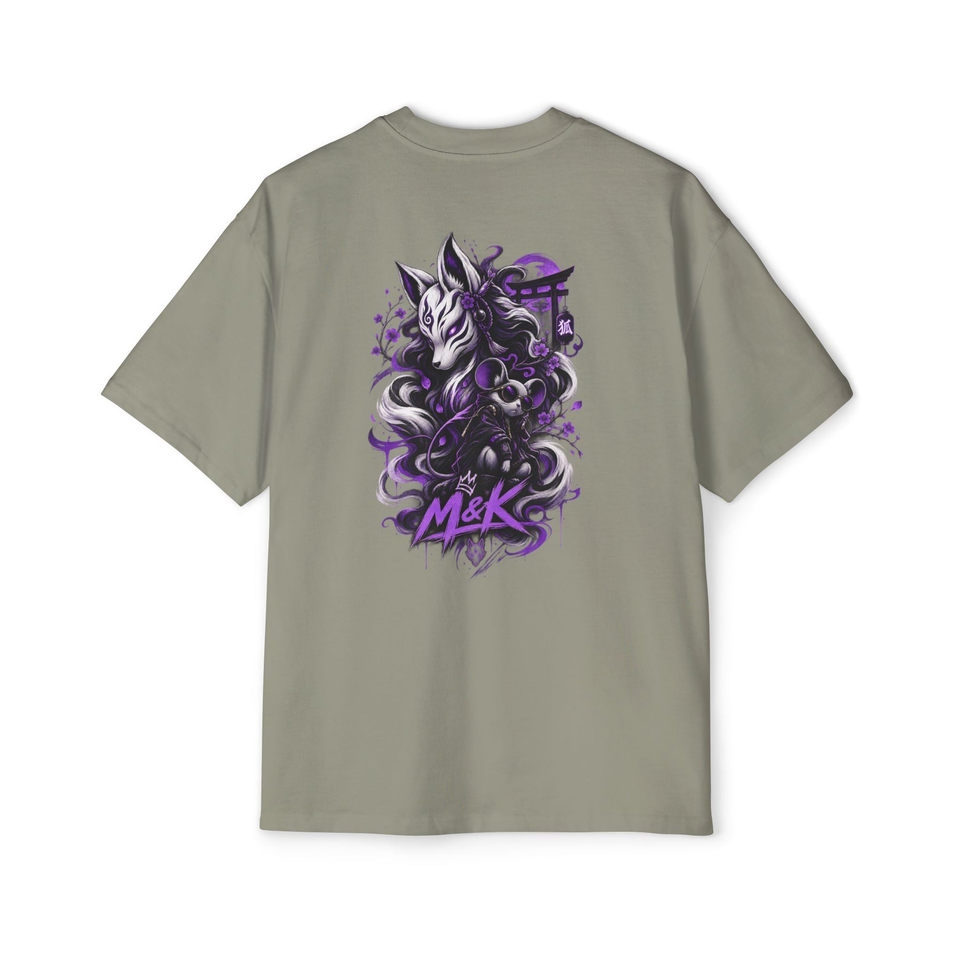 GK - Mouse & Kitsune - Oversized Tee