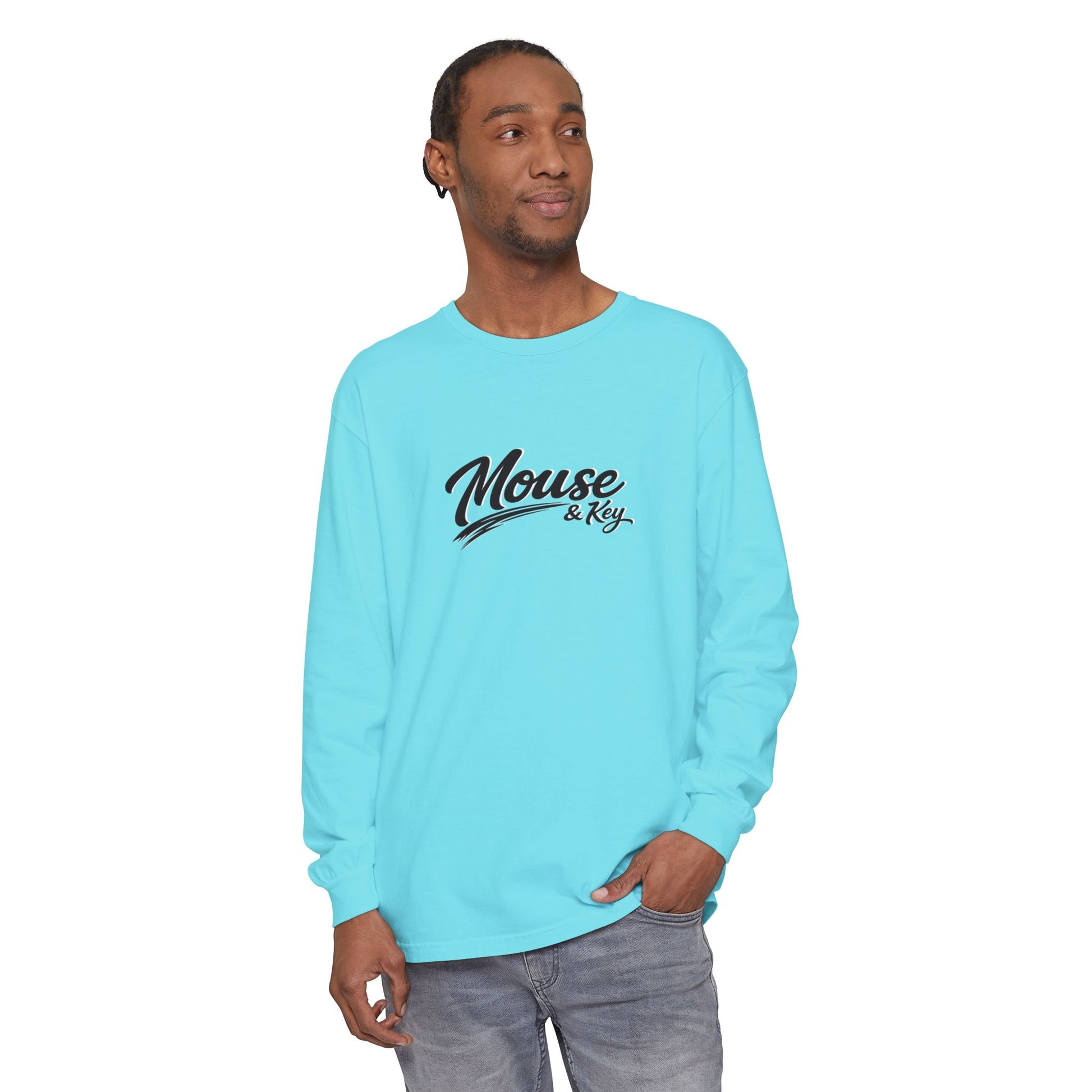 Mouse & Key Script Long Sleeve