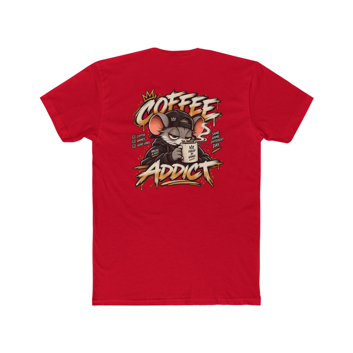 M&K Coffee Addict- Gaming Tee
