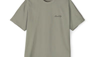 Front of Eucalyptus Mouse & Key Mandala oversized tee featuring intricate mandala mouse logo graphic design