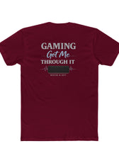 Gaming Got Me Through It – Mental Health Awareness T-Shirt