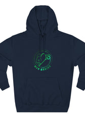 Green M & K Gaming Emblem - Fleece Hoodie