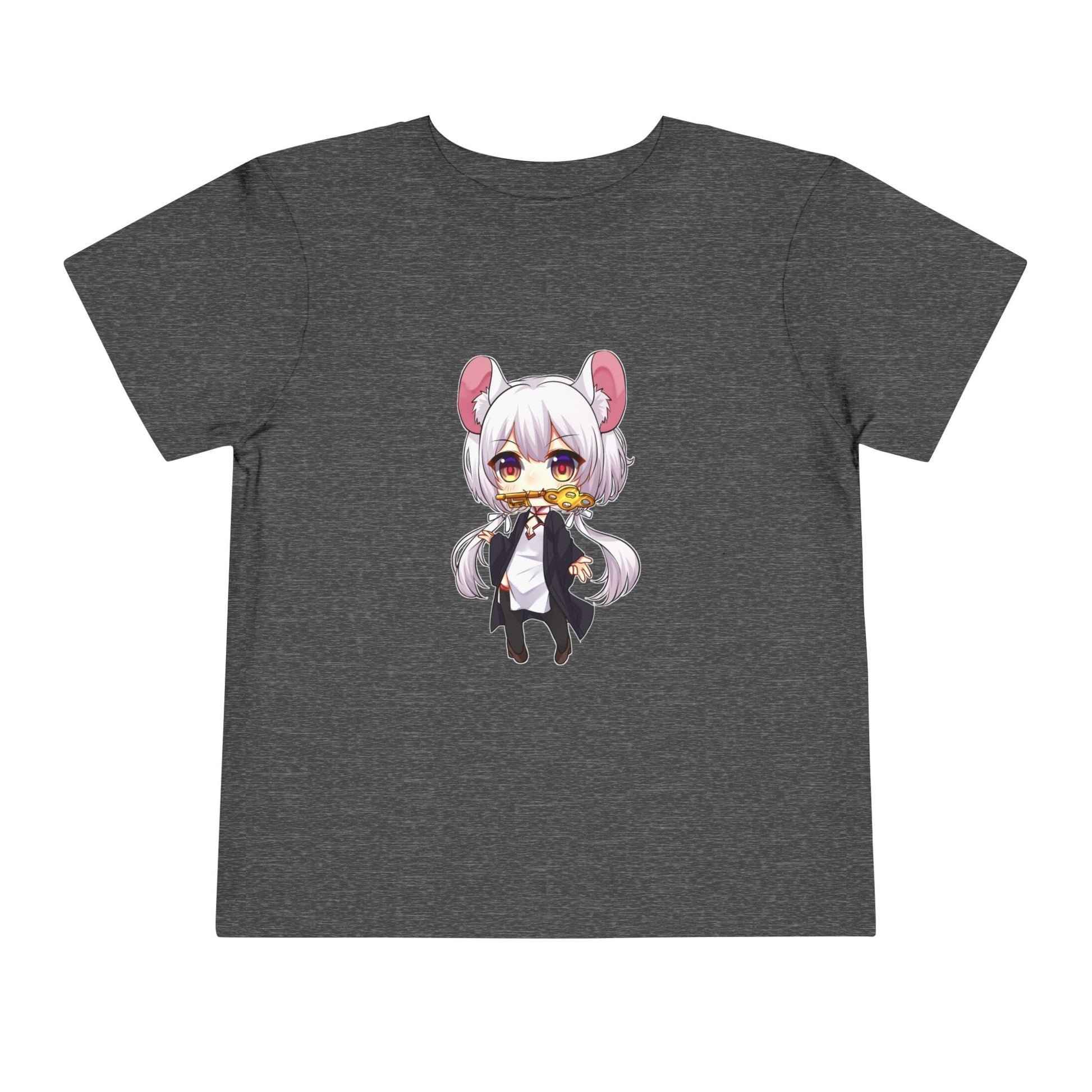 T-shirt pour tout-petit Mia Souris et Clavier - Motif Souris Chibi