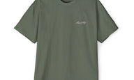 Front of Cypress Mouse & Key Mandala oversized tee featuring intricate mandala mouse logo graphic design