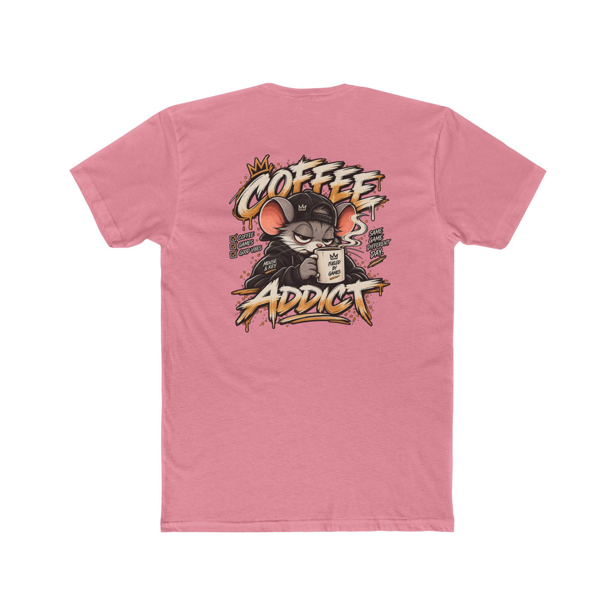 M&K Coffee Addict- Gaming Tee