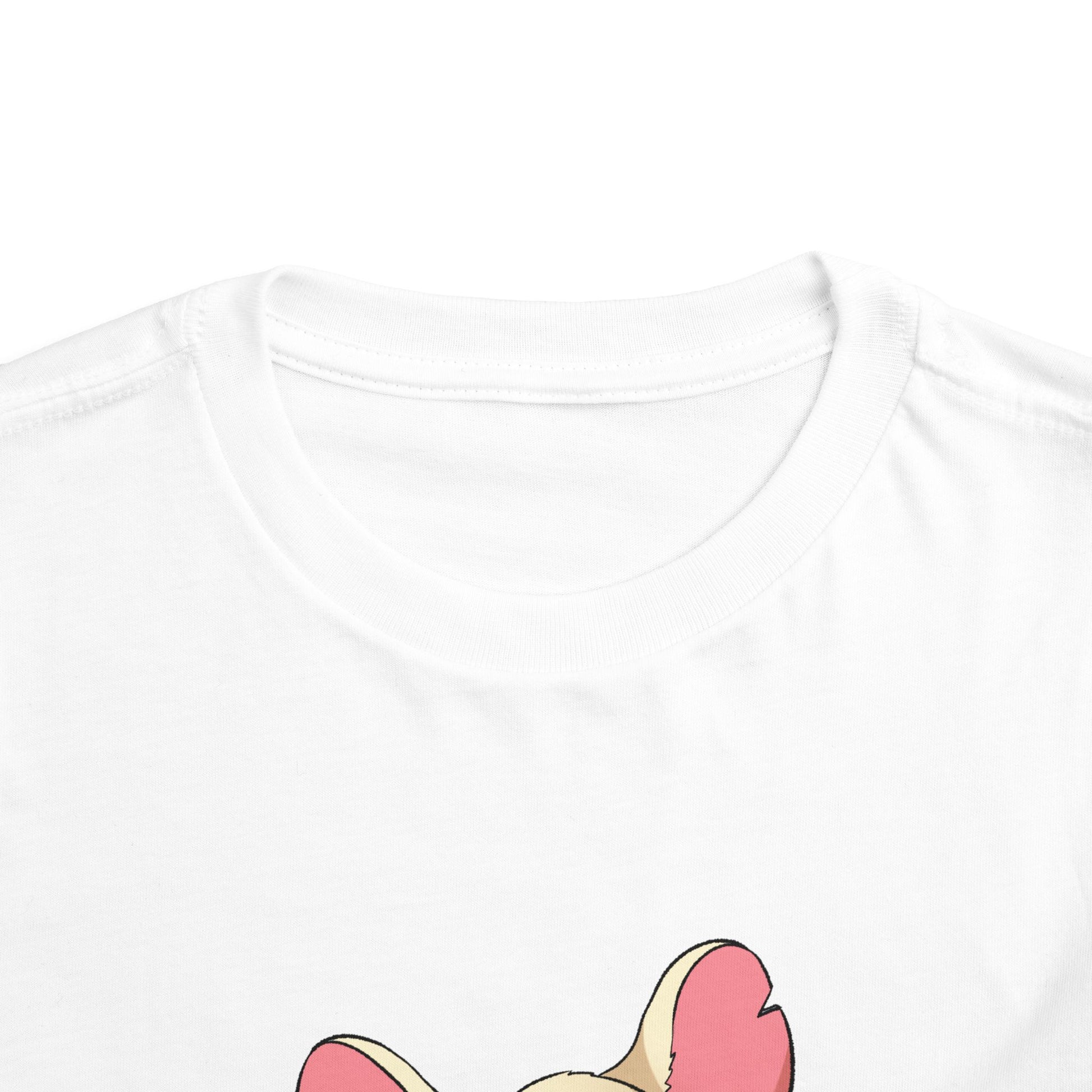 Toddler Tee — Cute Warrior Mouse Graphic Shirt