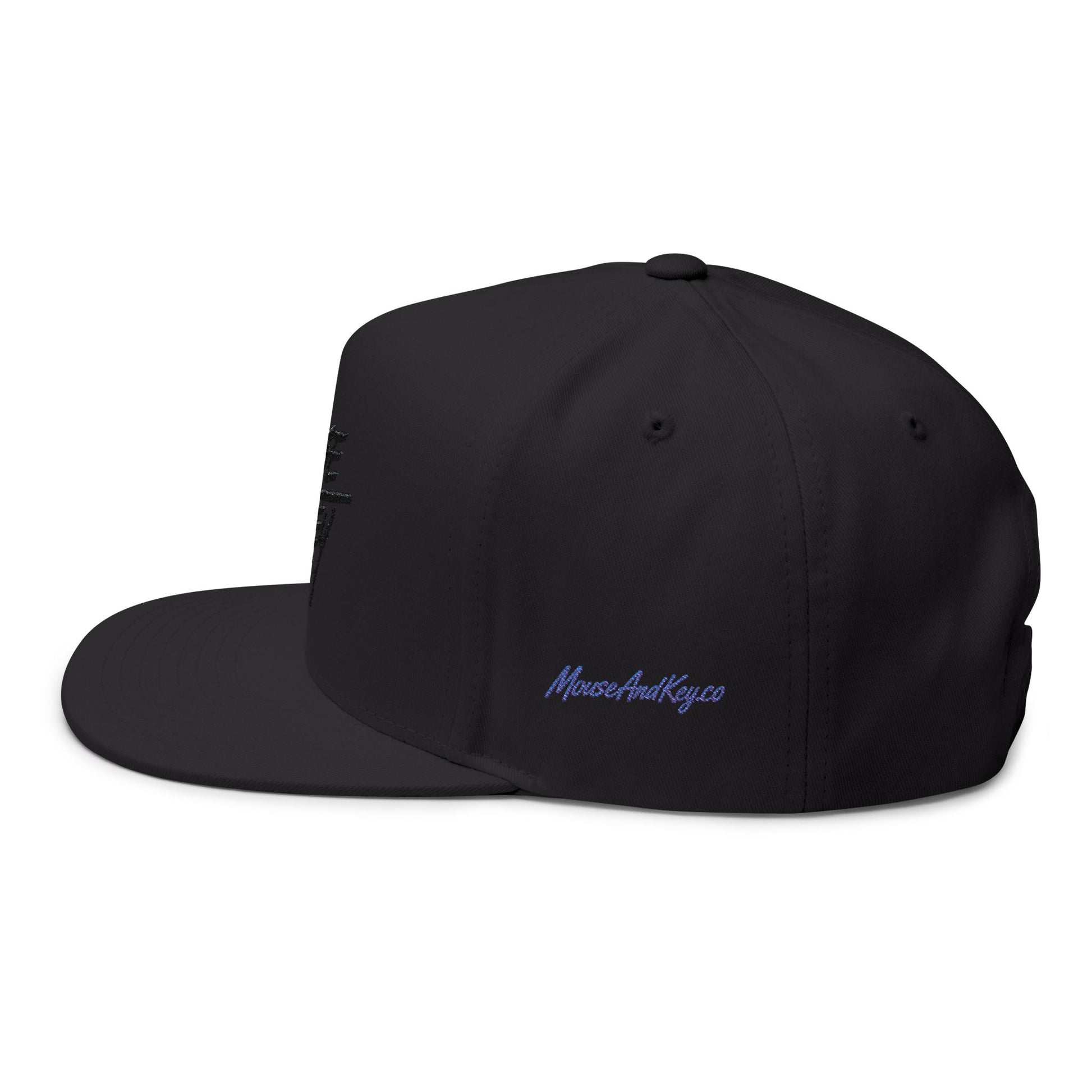 Mouse & Key Midnight Stitch - Embroidered Cap