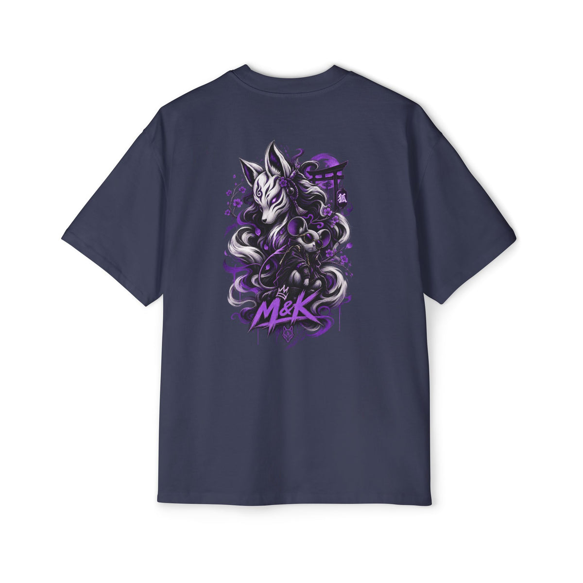 GK - Mouse & Kitsune - Oversized Tee