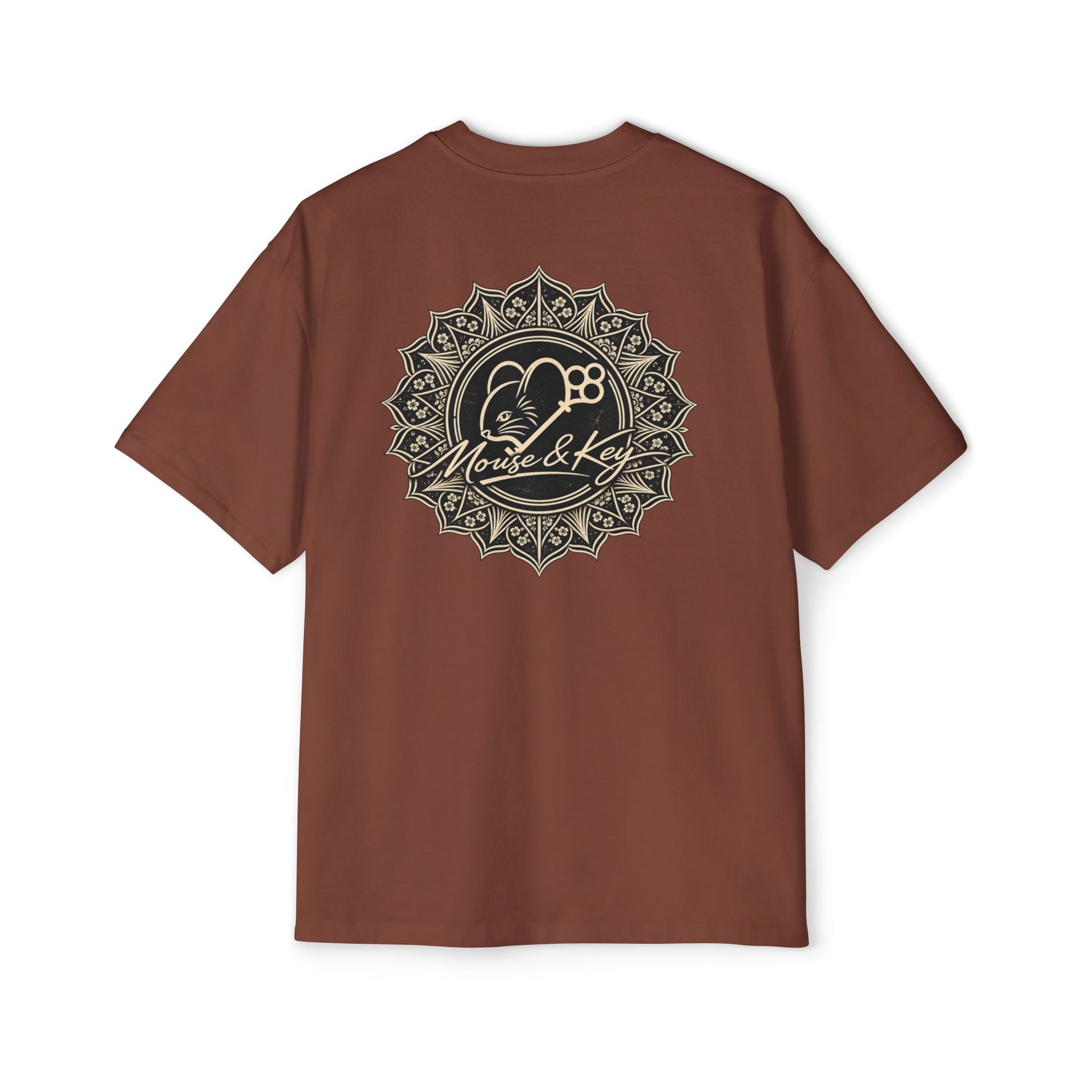 Mouse & Key Mandala Oversized Tee