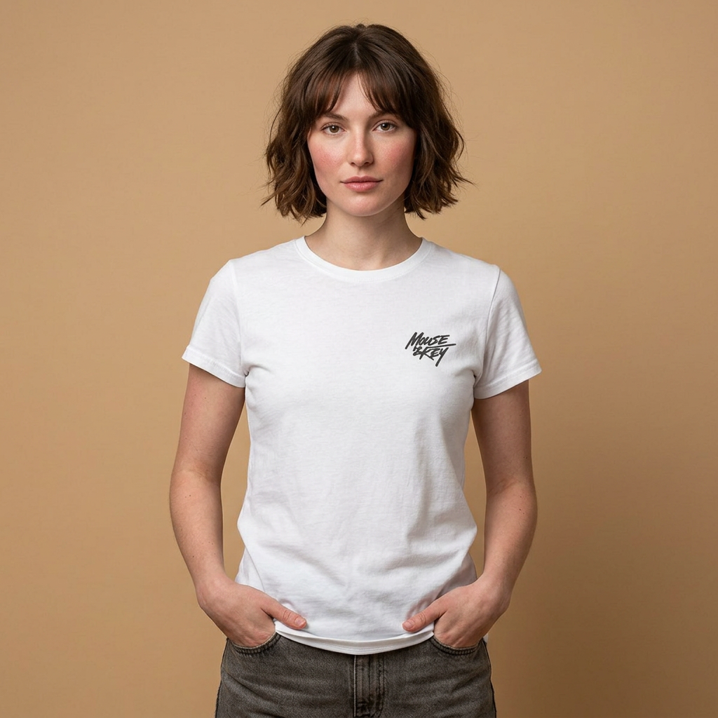 Smiley Mouse & Key - Women's Tee